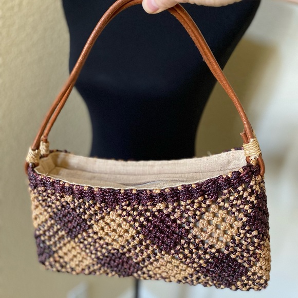 Woven Raffia Handbag - Picture 3 of 7